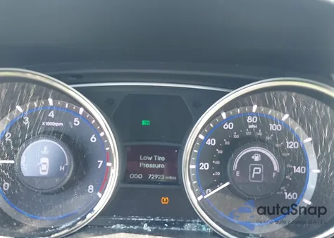 2013 Hyundai Sonata Gls из США, поврежденный, VIN 5NPEB4AC1DH537680